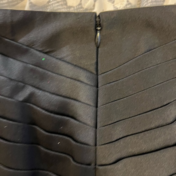 ZAC POSEN ❤️💋FUN SEXY FLIRTY SKIRT💋❤️SIZE COLOR BLACK SILK BLEND FLOWY 6 542 - Picture 15 of 16